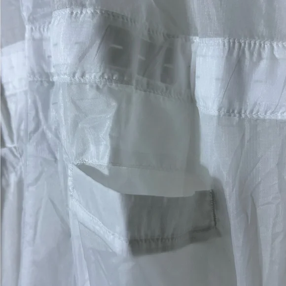 Nike Activewear Women's Sheer White Jumpsuit sz S